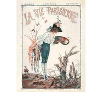 Artery8 La Vie Parisienne Spring 1917 WW1 Trench Magazine Cover Premium Wall Art Canvas Print 18X24 Inch