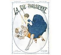 Artery8 La Vie Parisienne Swinging Ladies Magazine Cover Unframed Wall Art Print Poster Home Decor Premium