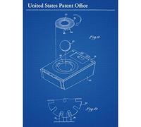 Artery8 Lapson Computer Mouse Cursor Device 1984 Patent Premium Wall Art Canvas Print 18X24 Inch