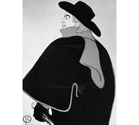 Artery8 Lautrec Black White Singer Aristide Bruant Advert Artwork Premium Wall Art Canvas Print 18X24 Inch