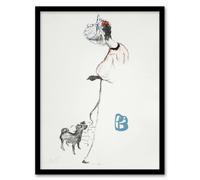 Artery8 Le Salon des Cent Vintage Advert Bonnard Framed Wall Art Print in White | Size: A3 Artery8 White A3