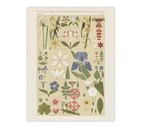 Artery8 Leaves and Flowers From Nature No 8 Unframed Wall Art Print Poster 12X16 Artwork By Owen Jones : Delicate Plant Study Print Enriching Botanical Charm And Grace In Hallway Or Study