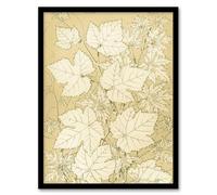 Artery8 Leaves From Nature No 2 Botanical Framed Wall Art Print A4 Artwork By Owen Jones : Natural Design Page Illustration Creating Timeless Botanical Interest For Wall Spaces