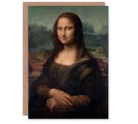 Artery8 Leonardo da Vinci Art Card Portrait of Mona Lisa del Giocondo