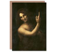 Artery8 Leonardo da Vinci Art Card Saint John the Baptist