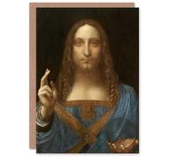 Artery8 Leonardo da Vinci Art Card Salvator Mundi World Savior