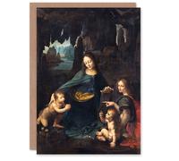 Artery8 Leonardo da Vinci Art Card The Virgin of the Rocks