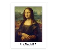 Artery8 Leonardo Da Vinci Mona Lisa La Gioconda Portrait Living Room Large Wall Art Poster Print Thick Paper 18X24 Inch