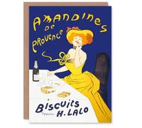Artery8 Leonetto Cappiello Art Card Almond Biscuits Vintage Advert