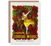 Artery8 Leonetto Cappiello Art Card Liquer Cordial Medoc Vintage Advert