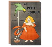 Artery8 Leonetto Cappiello Art Card Petit Coquin Biscuit Vintage Advert