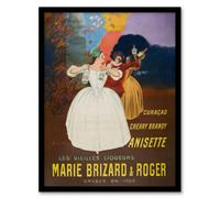 Artery8 Leonetto Cappiello Framed Wall Art The Old Liqueurs Vintage Advert | Size: A3 Artery8 Multicolor A3