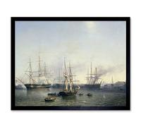 Artery8 Louis Meijer Conquest Palembang Sumatra Indonesia Art Print Framed Poster Wall Decor 12x16 inch