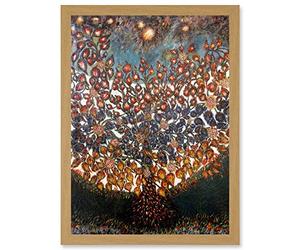 Artery8 Louis Seraphine Senlis Tree Of Life Painting Artwork Framed A3 Wall Art Print