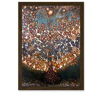 Artery8 Louis Seraphine Senlis Tree Of Life Painting Artwork Framed Wall Art Print A4