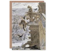 Artery8 Luc Olivier Merson Notre Dame Paris France Blank Art Greeting Card