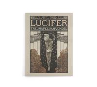 Artery8 Lucifer Mourning Game Theatre Poster Holst Canvas Wall Art Print | Size: W18" x H24" Artery8 Multicolor W18" x H24"