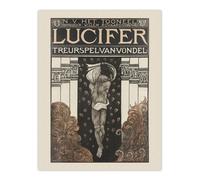Artery8 Lucifer Mourning Game Theatre Poster Holst Wall Art Poster Print | Size: W18" x H24" Artery8 Multicolor W18" x H24"