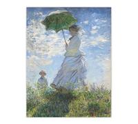 Artery8 Madame Monet and Her Son Unframed Wall Art Print Poster 12X16 Artwork By Claude Monet : Mother And Child Impression Perfect For Family Room Or Nursery Gentle Emotional Décor