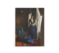 Artery8 Madame Paul Escudier Portrait Sargent Canvas Wall Art Print | Size: W24" x H32" Artery8 Multicolor W24" x H32"