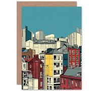 Artery8 Manchester City Architecture Styles Cityscape Travel Birthday Sealed Greeting Card Plus Envelope Blank inside