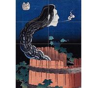 Artery8 Mansion Of Plates C1832 Katsushika Hokusai XL Giant Panel Poster (8 Sections)