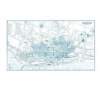 Artery8 Map 1888 Dundee City Scotland Plan Chart Unframed Wall Art Print Poster Home Decor Premium