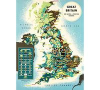 Artery8 Map BIS 1945 United Kingdom UK Natural Resources Chart Extra Large XL Wall Art Poster Print