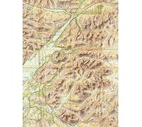 Artery8 Map Ordnance Survey 1959 Lorn Lochaber Scotland Unframed Wall Art Print Poster Home Decor Premium