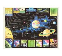 Artery8 Map Rand McNally 1969 Modern Outer Space Chart Large Wall Art Poster Print Thick Paper 18X24 Inch