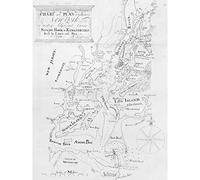 Artery8 Map Van Steenburgh 1794 New York Harbour Chart Plan Large Wall Art Poster Print Thick Paper 18X24 Inch