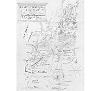 Artery8 Map Van Steenburgh 1794 New York Harbour Chart Plan Unframed Wall Art Print Poster Home Decor Premium