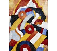 Artery8 Marsden Hartley Abstraction Painting Large Wall Art Poster Print Thick Paper 18X24 Inch