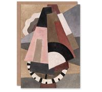 Artery8 Marsden Hartley Art Card Provincetown Abstract Painting in Brown Artery8 Brown