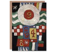 Artery8 Marsden Hartley Art Card War in Berlin Pattern Motif Artery8 Multicolor