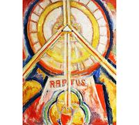 Artery8 Marsden Hartley Raptus 1913 Painting Unframed Wall Art Print Poster Home Decor Premium