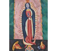 Artery8 Marsden Hartley Virgin Guadalupe Painting Extra Large XL Wall Art Poster Print