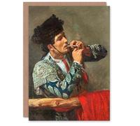 Artery8 Mary Cassatt Art Card After the Bullfight Bullfighter Smoking