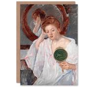 Artery8 Mary Cassatt Art Card Denise at Her Dressing Table