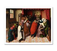 Artery8 Master Amsterdam The Death Of The Virgin Painting Art Print Framed Poster Wall Decor 12x16 inch