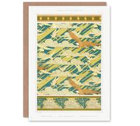 Artery8 Maurice Pillard Verneuil Art Card Eagles Doves and Sea Shell Patterns