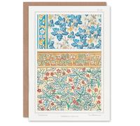 Artery8 Maurice Pillard Verneuil Art Card Geranium Flower Patterns