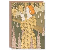 Artery8 Maurice Pillard Verneuil Art Card Laburnum and Foxglove