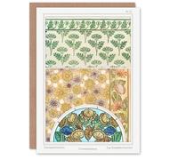 Artery8 Maurice Pillard Verneuil Art Card Ornamental Chrysanthemum