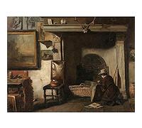 Artery8 Mauve Studio Haarlem Painter Pieter Frederik Van Os Unframed Wall Art Print Poster Home Decor Premium