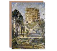 Artery8 Max Beckmann Art Card Water Tower in Hermsdorf Landscape Artery8 Multicolor