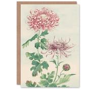 Artery8 Megata Morikaga Art Card Kiku Chrysanthemum Flowers
