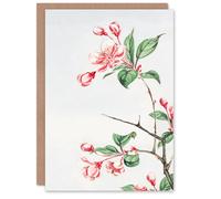 Artery8 Megata Morikaga Japanese Art Card Kaido Crabapple Flower Bloom