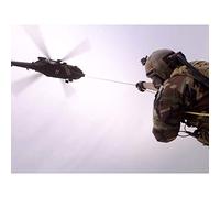 Artery8 Military Afghan Army UH-60 Black Hawk Helicopter Extra Large XL Wall Art Poster Print