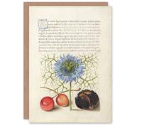 Artery8 Model Book of Calligraphy Art Card Love in a Mist and Cherries
